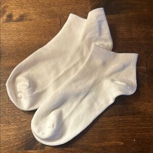 White Ankle Socks